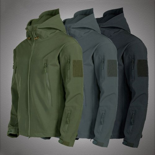 Blouson Tactique Homme Imperméable & Ventilo