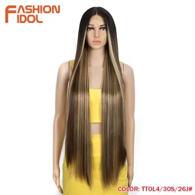 Image de Perruque Lolita Rose Blonde 38 Pouces - Lace Front Synthétique