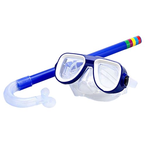 Bild von Kinder-Tauchset mit Anti-Fog-Schwimmbrille, Schnorchel und Stoßfester Maske – Perfekt für Unterwasserspaß im Pool und Meer