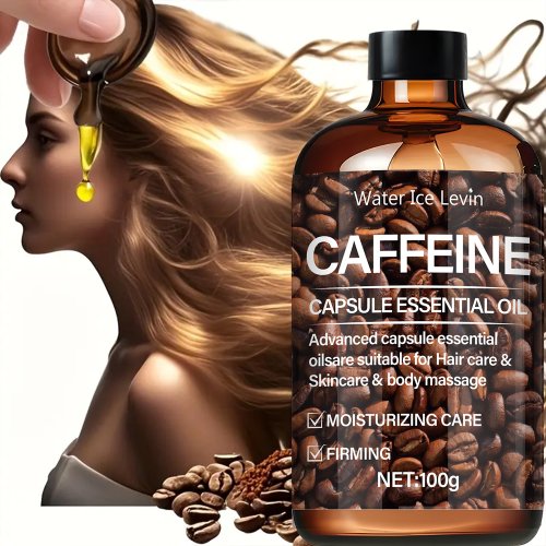 Image de Huile Capillaire Caféine - Renforce & Nourrit Cheveux