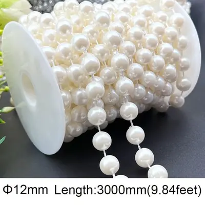 Image de Perles Faux-Pearls pour Fleurs Artificielles - Mariage & Décoration