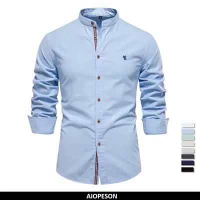 Image de Chemise Homme Coton 100% - Élégante & Confortable