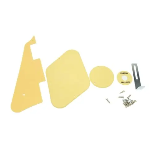 Image de Vis de Montage pour Guitarre Les Paul - Noir & Jaune