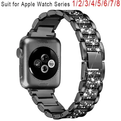 Image de Bracelet Diamant Élégant pour Apple Watch