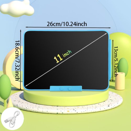 Blue border 11 inch