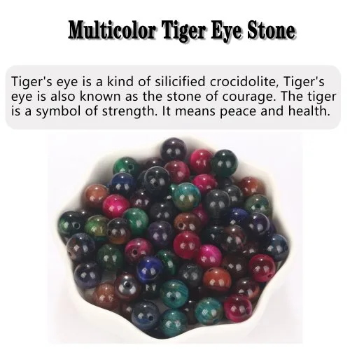 Mehrfarbig tiger Auge