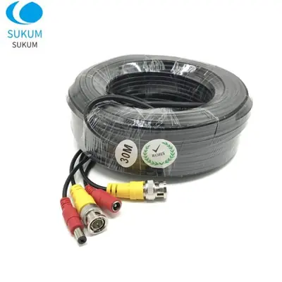 Image de Câble AHD Haute Définition pour Caméra CCTV - 5m à 30m