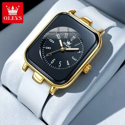 Image de Montre Femme Digitale Noir Étanche - Style Moderne & Confortable