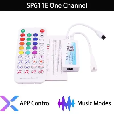 Image de Contrôleur LED Bluetooth avec Musique et Télécommande