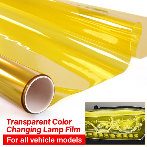 Bild von Gelber Auto-Lichtfilm – Einfache Tönung für Scheinwerfer & Rücklichter