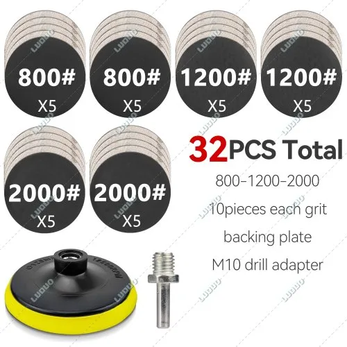 32PCS 800-1200-2000