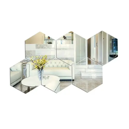 6PCS srebrny