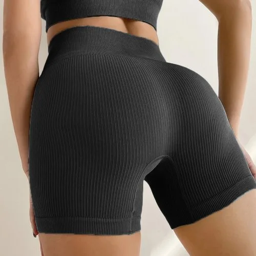 Negro pantalones cortos
