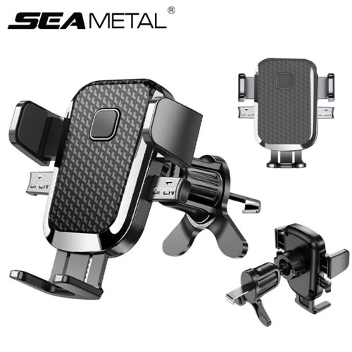 Imagen de Soporte de Teléfono para Coche con Gancho Mejorado, Montaje en Ventilación de Aire, Antivibración y Rotación de 360 Grados para Navegación Estable