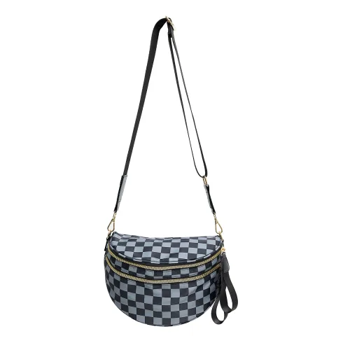Black Gray Grid