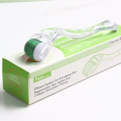 Image de Derma Roller 540 Aiguilles - Soins Cheveux & Peau