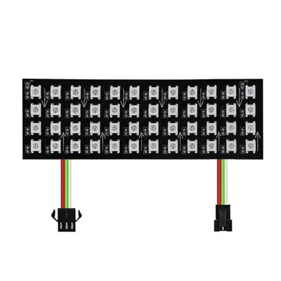 Image de Panneau LED RGB Flexible WS2812B - Écran Matriciel 8x8 à 8x32 Pixels