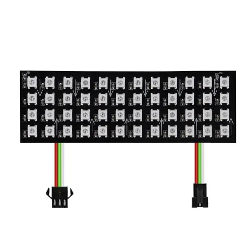Image de Panneau LED RGB Flexible WS2812B - Écran Matriciel 8x8 à 8x32 Pixels