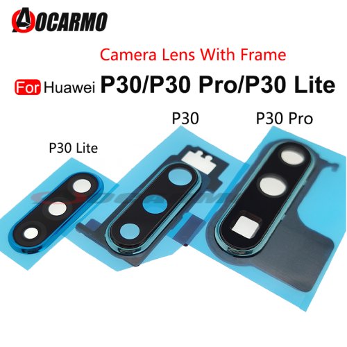 Imagen de Lente de Cámara Trasera para Huawei P30 Pro y Lite - Repuesto de Alta Calidad