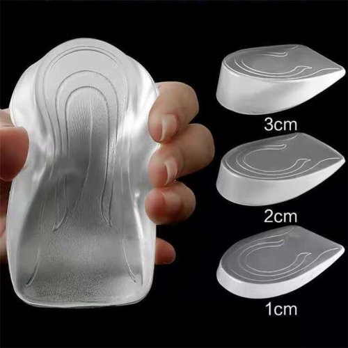 Image de Semelle Intérieure en Gel Silicone - Gain de Hauteur & Confort