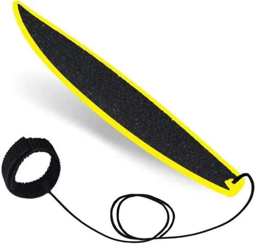 Geel surfplank