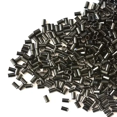 Image de Micro Tubes Cuivre pour Extensions Cheveux - 1000 Pièces