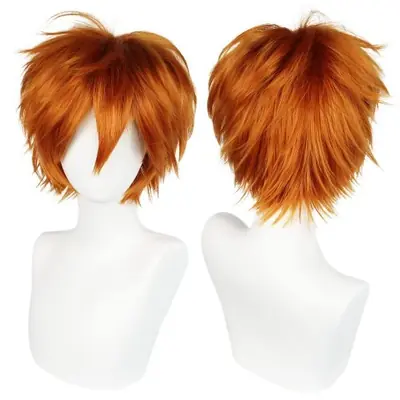Image de Perruque Cosplay Verte Menthe Courte & Lisse