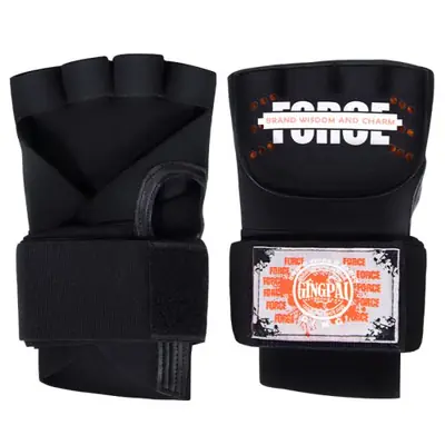 Image de Gants de Boxe Demi-Doigt Gel - Protection Optimale pour MMA, Muay Thai & Taekwondo