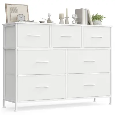 Image de Commode 7 Tiroirs - Rangement Élégant & Pratique