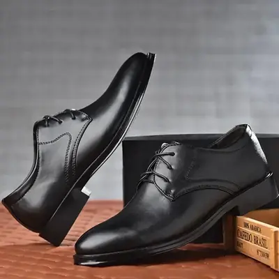 Image de Chaussures Homme Cuir Noir - Oxford Formelles & Décontractées