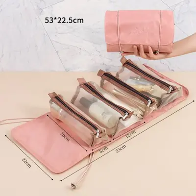 Image de Organisateur de Maquillage 4 en 1 Portable & Pliable