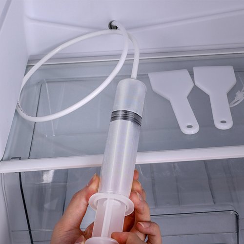 Imagen de Juego de 5 Herramientas Naturales para Limpiar el Drenaje del Refrigerador - Cepillos y Kit de Limpieza para Agujeros de Nevera y Salida de Agua