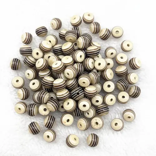 Image de Perles Rondes Transparentes 6mm & 8mm - Création de Bijoux Enfants