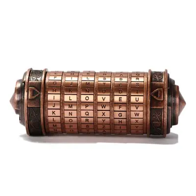 Cryptex Cadeau Secret avec Compartiment pour Bijoux et Argent