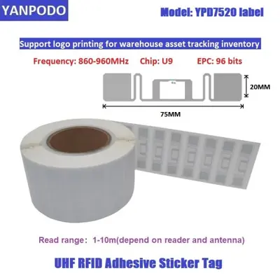 Image de Lecteur RFID UHF 860-960MHz avec SDK et Code Source