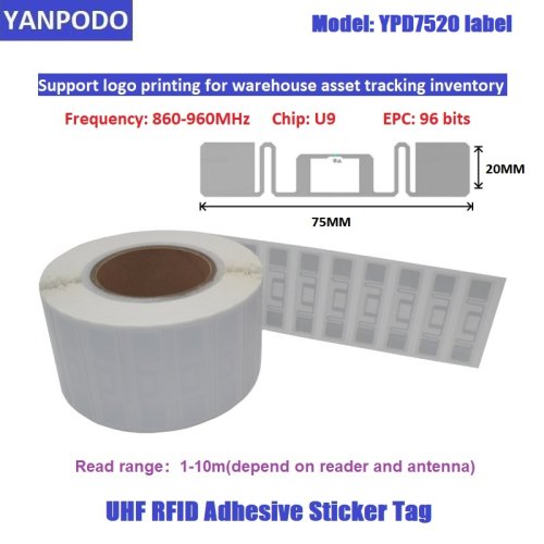 Afbeelding van YANPODO USB Programmeur UHF RFID Lezer en Schrijver 860-960Mhz met werk Engels SDK Demo Software Broncode