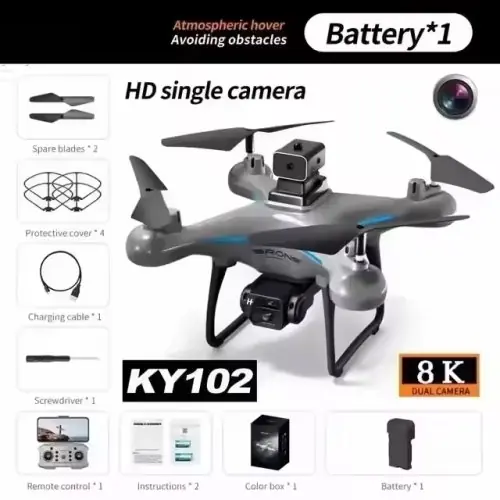 Image de Drone RC 8K HD Double Caméra - Évitement d'Obstacles