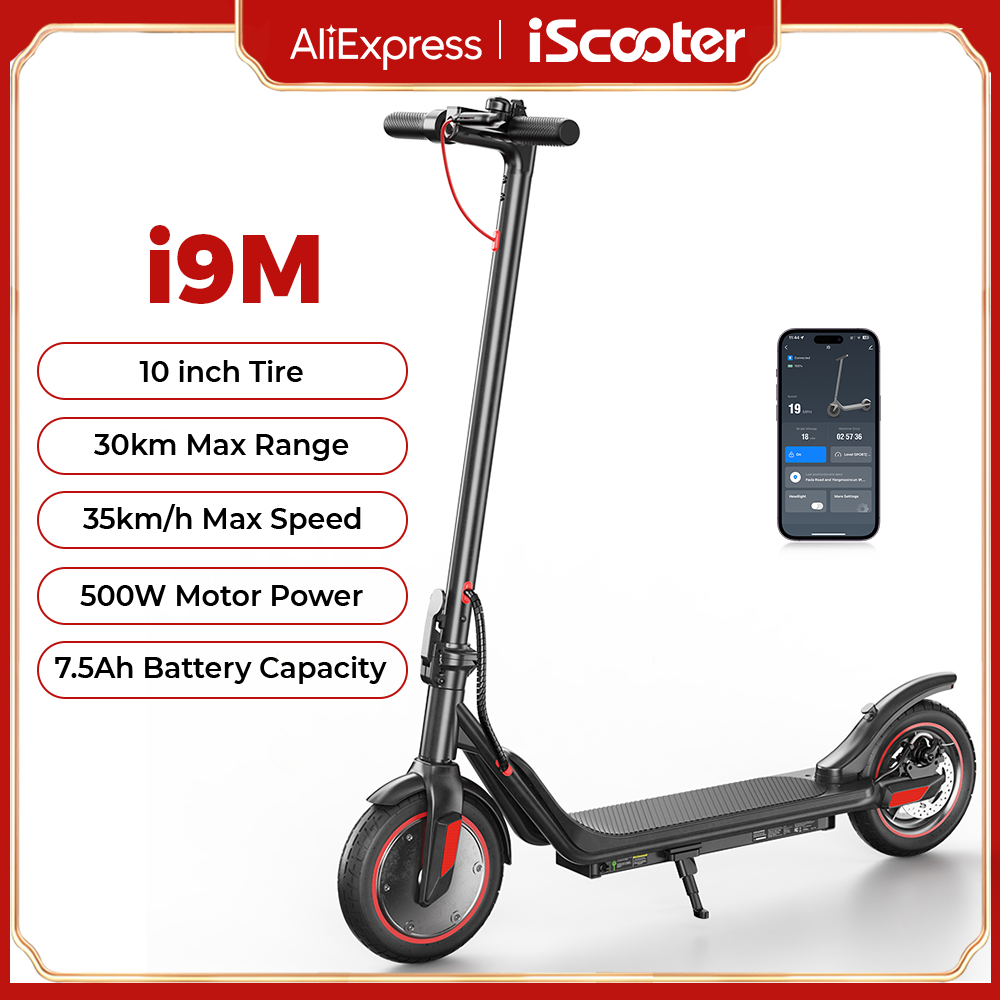 Immagine di Monopattino Elettrico 500W - Autonomia 30km, 10" Pneumatici