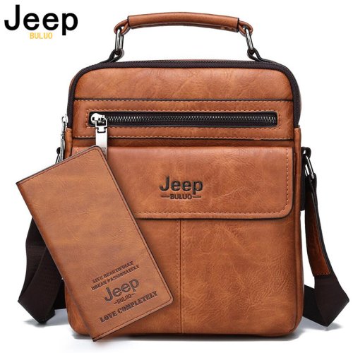 Afbeelding van Stijlvolle Heren Crossbody Tas – Hoge Kwaliteit Leder