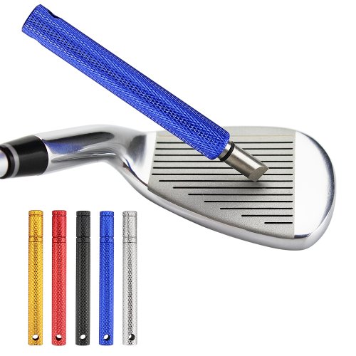 Image of Professional Golf Club Groove Sharpener & Cleaner Tool for Wedges and Irons – Enhance Backspin with Precision Groove Restoration for U and V Grooves