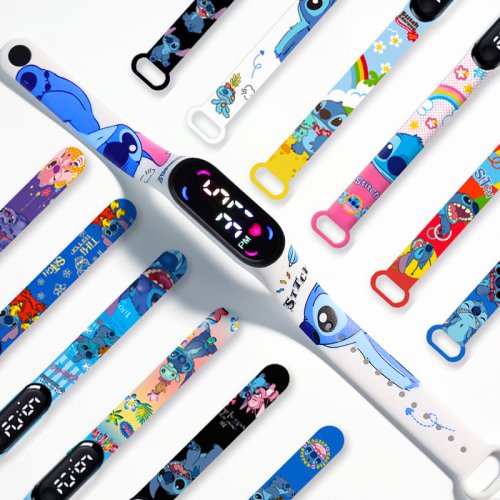 Afbeelding van Waterdichte LED Kinderhorloge met Touchscherm en Sportpolsband – Modieus Digitaal Horloge voor Meisjes en Jongens