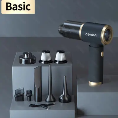 Image de Aspirateur Portable Sans Fil pour Voiture - Puissant & Compact