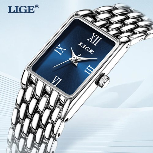 Image of Elegant 2025 Women's Quartz Watch with Stainless Steel Strap – Luxury Casual Waterproof Retro Fashion Timepiece for Ladies
