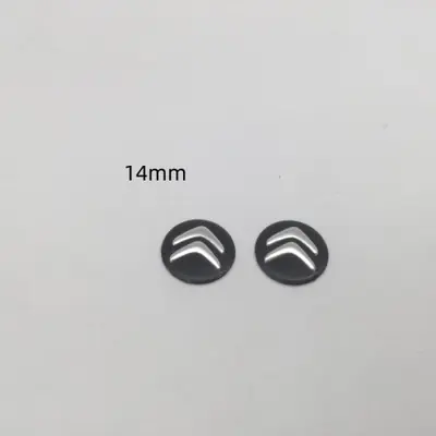 Image de Badge Logo pour Citroën Clé Voiture - Remplacement Étui Télécommande