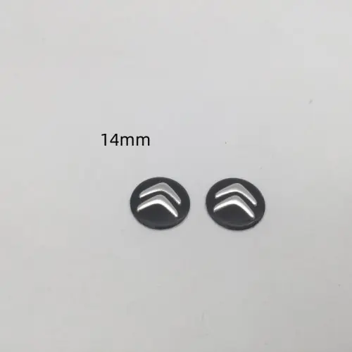 Image de Badge Logo pour Citroën Clé Voiture - Remplacement Étui Télécommande
