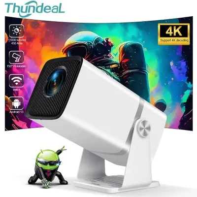Image de Projecteur Portable HD 1080P avec WiFi et Android