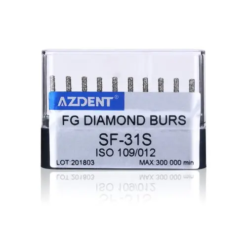 Image de Fraises Dentaires Diamant pour Blanchiment Rapide