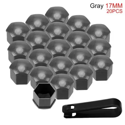 Image de Bouchons de Roue 17mm - Protection Anti-Rouille & Déco