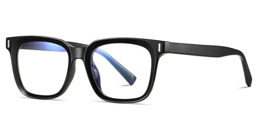 Image de Lunettes Anti-Lumière Bleue TR90 - Style Carré Unisexe