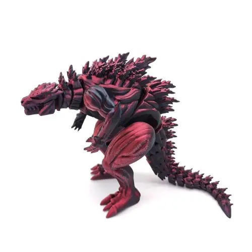 Image de Dino Musclé 3D - Mini Figurine Rotative